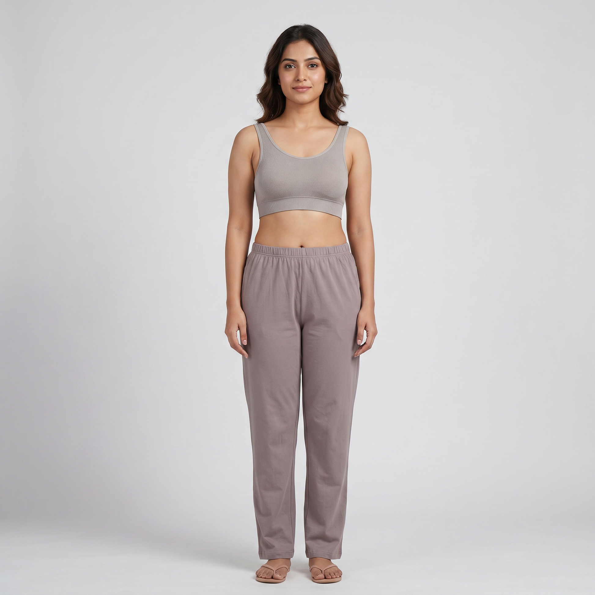 Full Coverage Seamless U-Neck Tank Bra