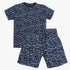 Boys Crew Neck Full Length Sleeve All Over Printed Sleepwear Set