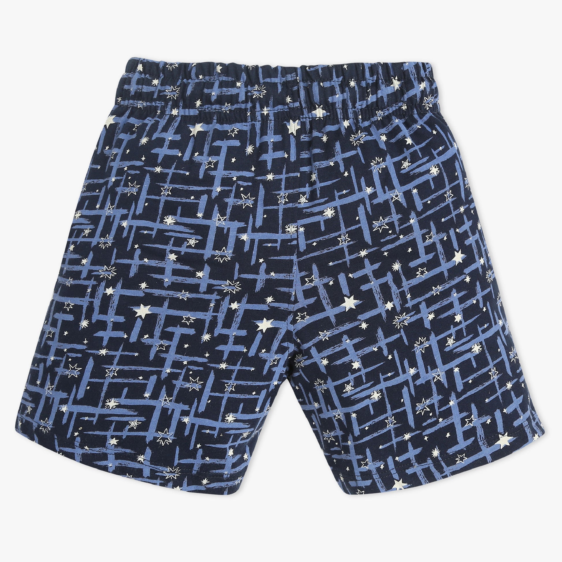 Boys Crew Neck Full Length Sleeve All Over Printed Sleepwear Set