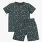 Boys Crew Neck Full Length Sleeve All Over Printed Sleepwear Set