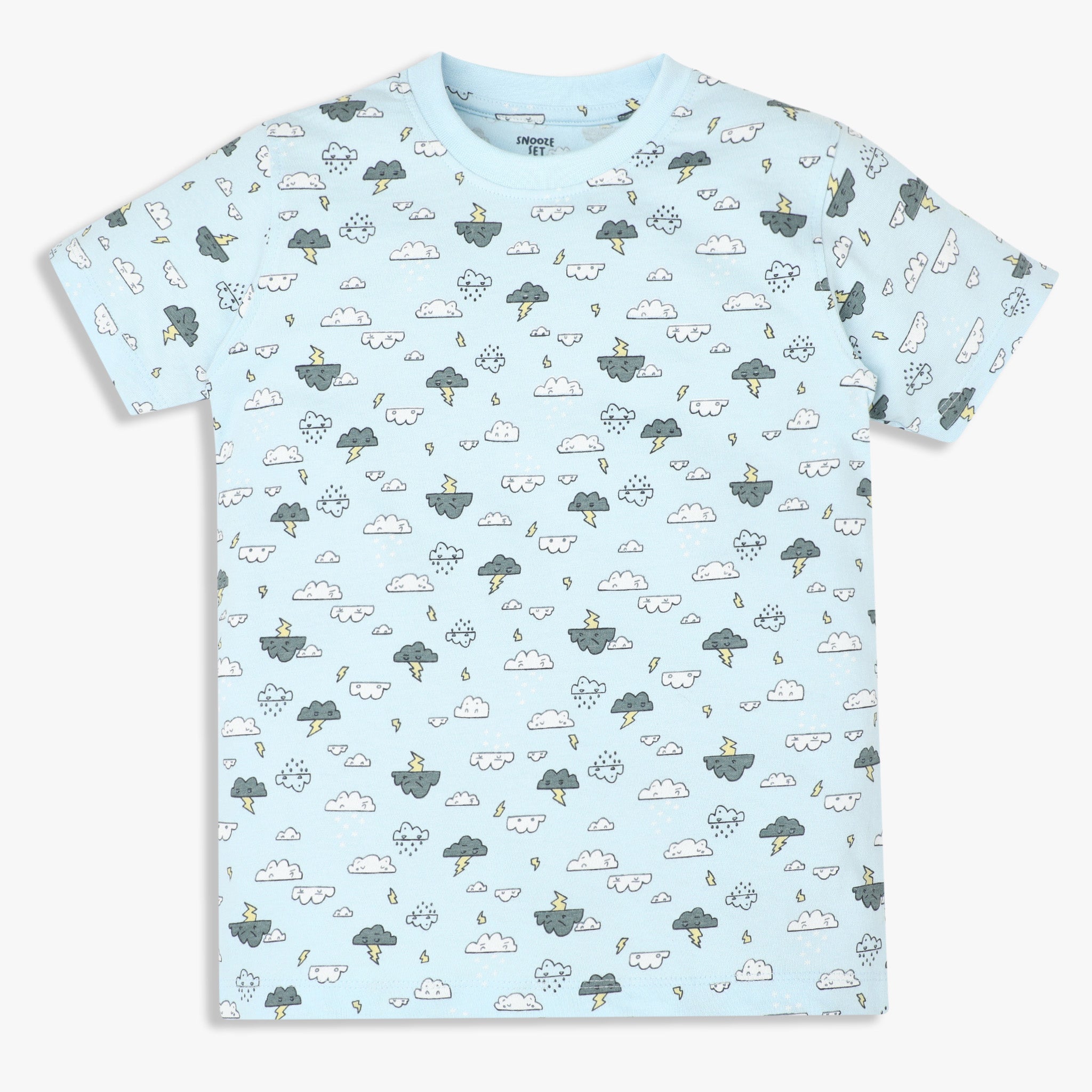 Boys Snooze Set Half Sleeve Tee & Shorts