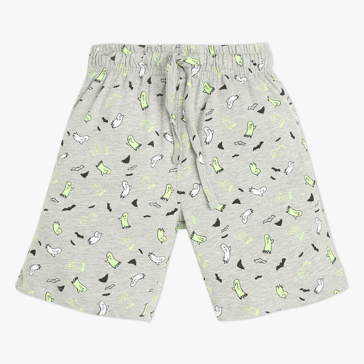 Boys Crew Neck Full Length Sleeve All Over Printed Sleepwear Set