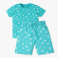 Boys Crew Neck Full Length Sleeve All Over Printed Sleepwear Set