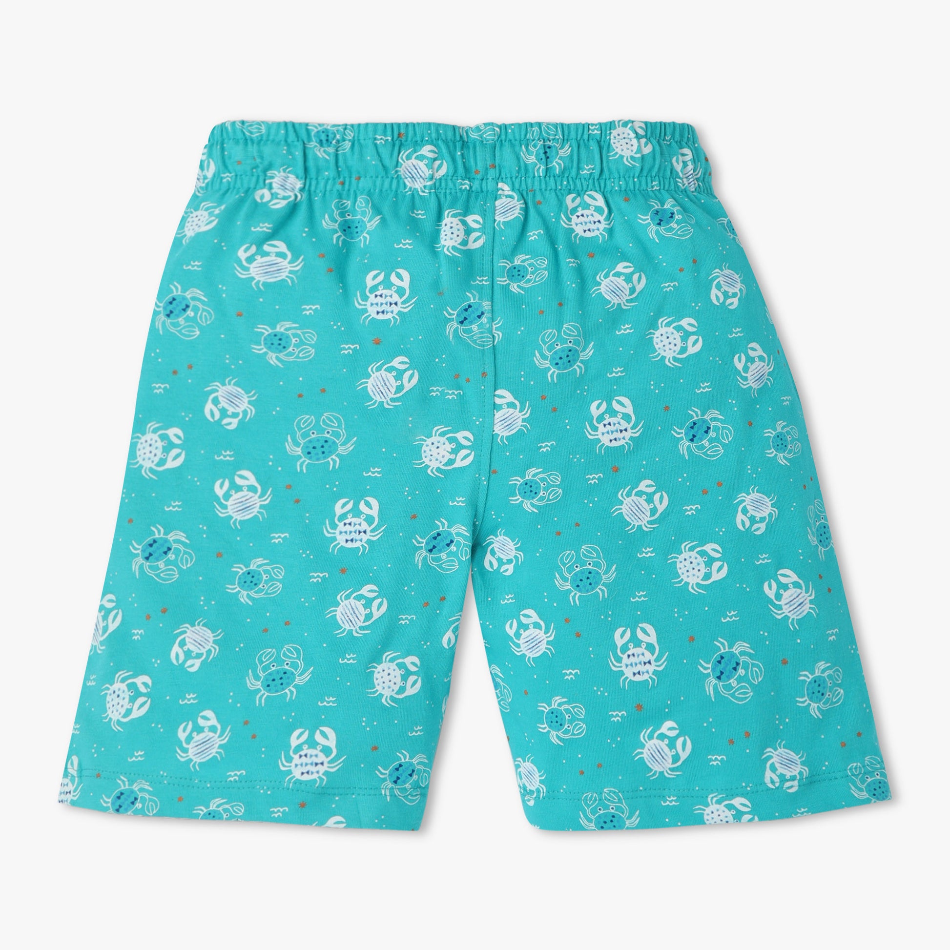 Boys Crew Neck Full Length Sleeve All Over Printed Sleepwear Set