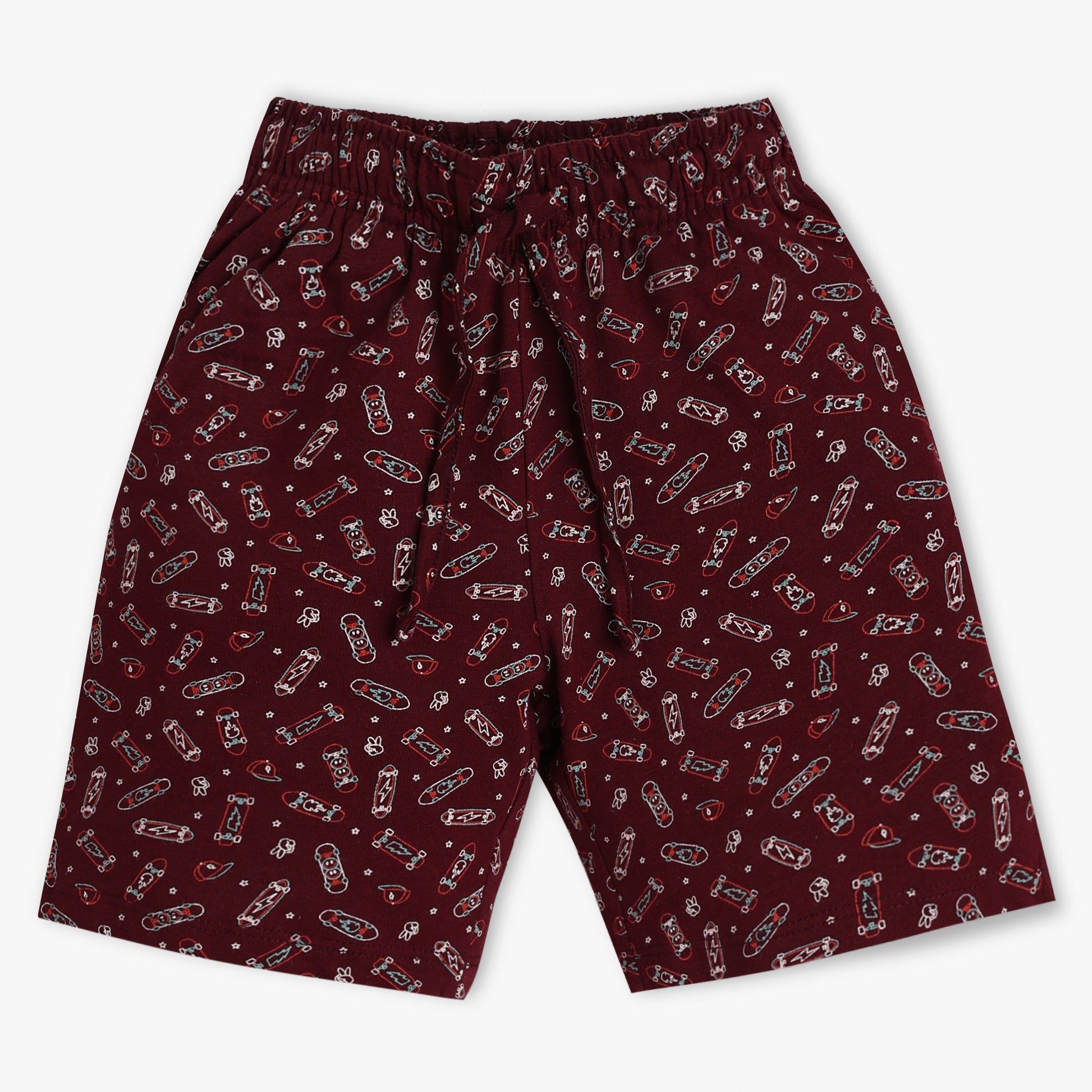 Boys All Over Print Sleepwear T-shirt with Short Set