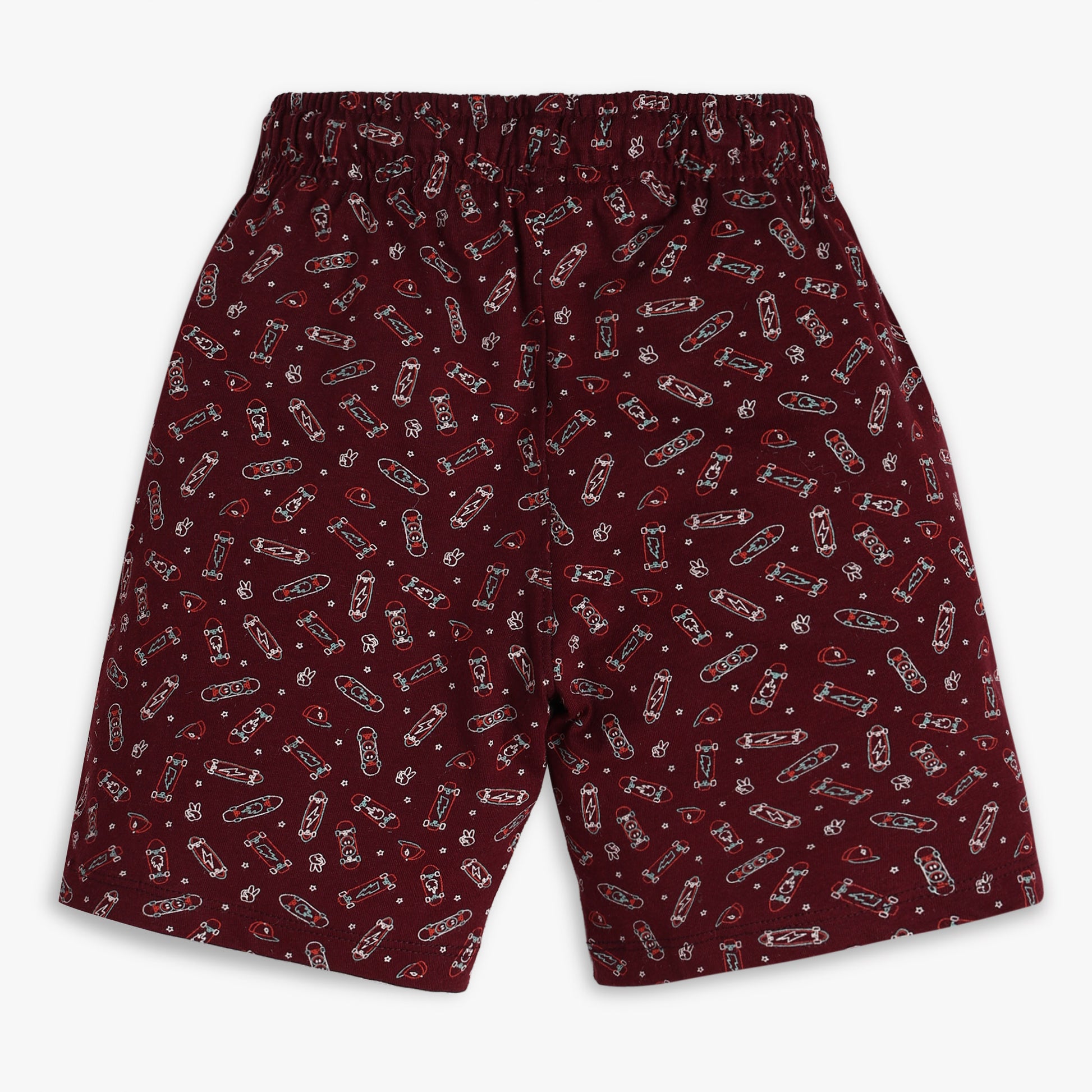 Boys All Over Print Sleepwear T-shirt with Short Set