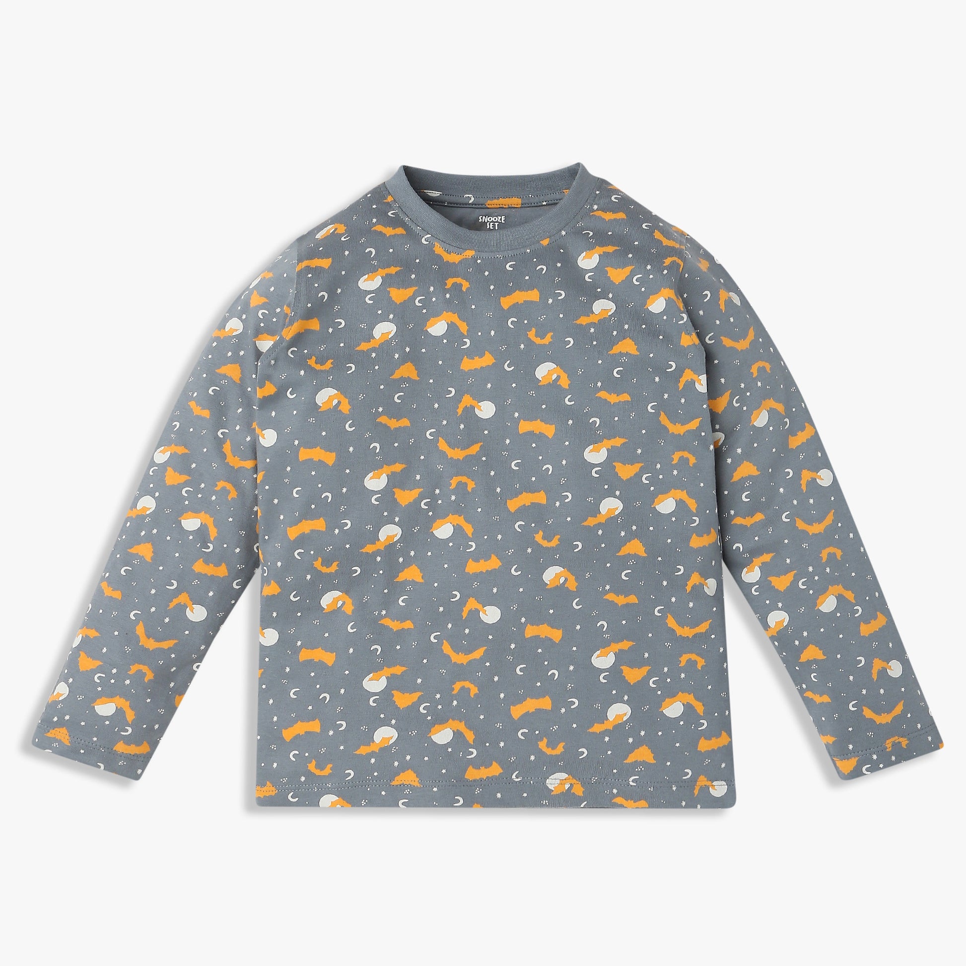 Order Now Boys All Over Print Crew Neck Regular Fit Mid Rise Sleepwear Sleep Set by Style Union