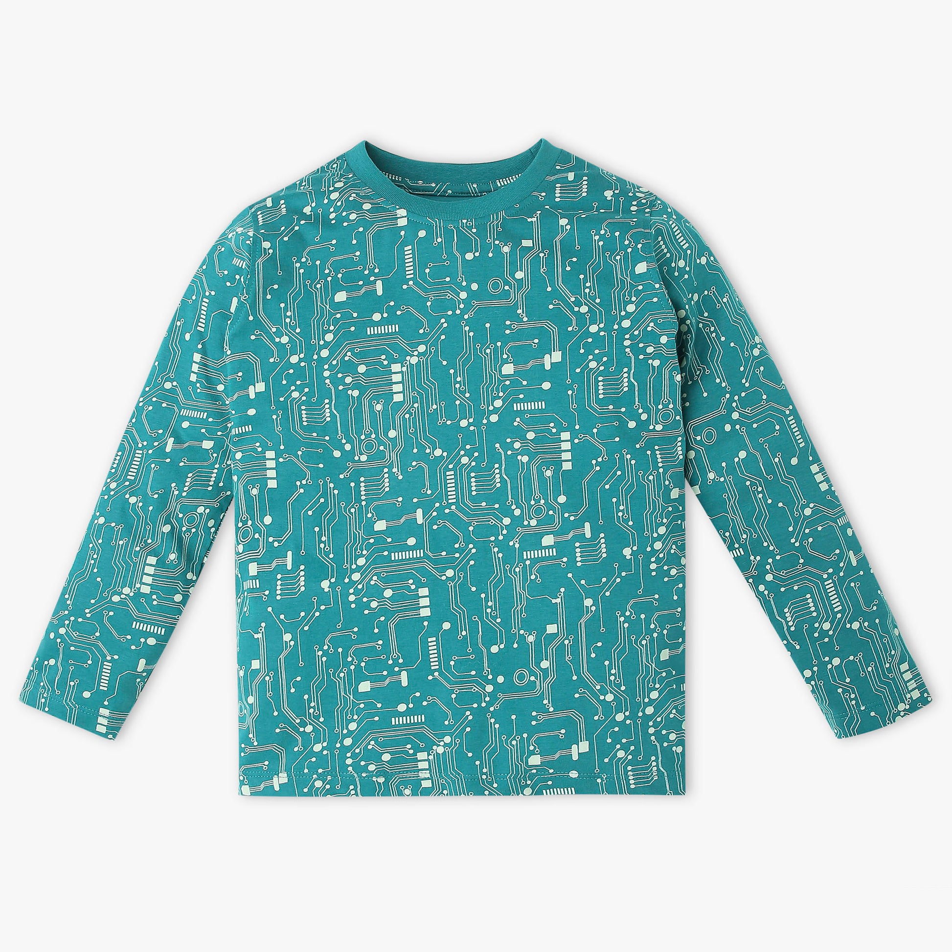 Boys Cotton T-Shirt with Trackpant Sleepwear Snooze Set