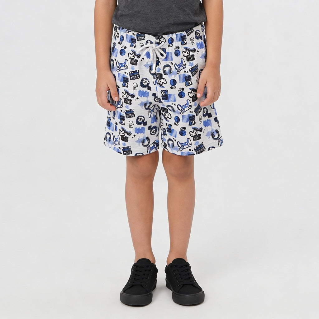 Boys Cotton T-Shirt with Shorts Sleepwear Sets