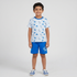 Boys Cotton Printed T-Shirt with Shorts Sleepwear Set