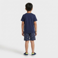 Boys Cotton Printed T-Shirt with Short Sleepwear Set