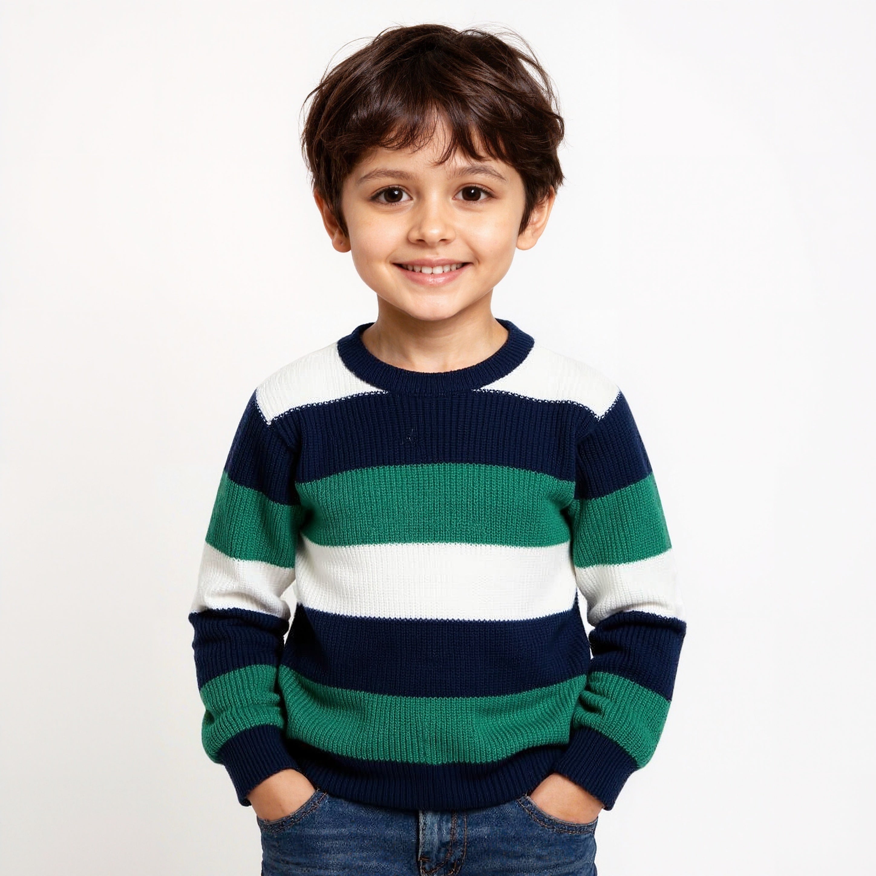 Boys Structured Sweater