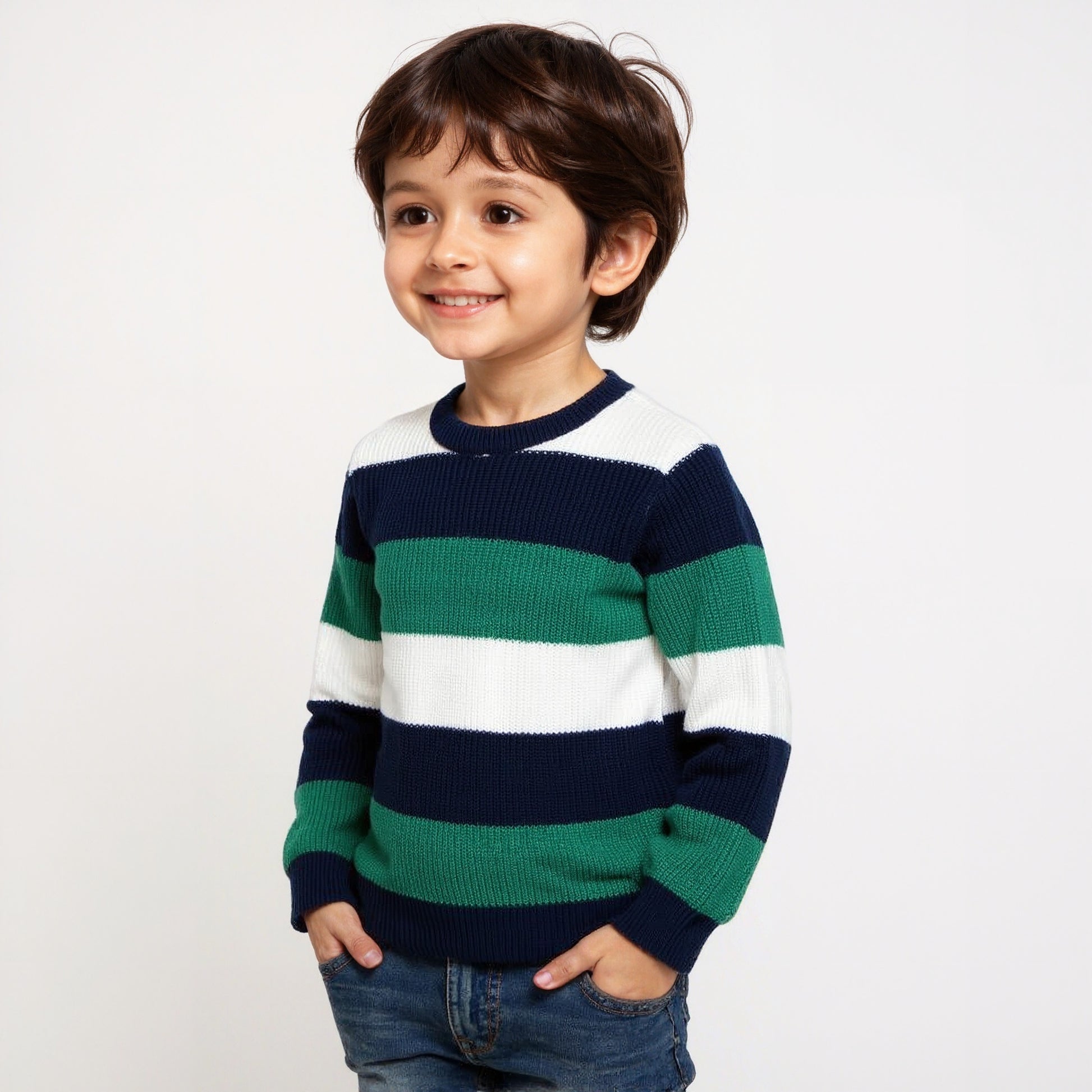 Boys Structured Sweater