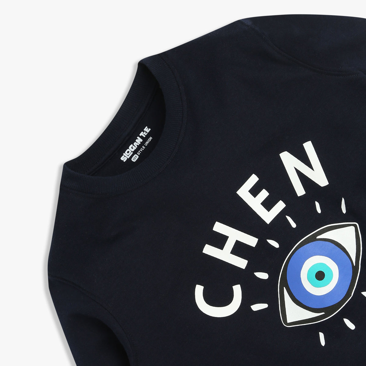 Boys Crew Neck Prinetd Sweat Tee