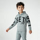 Boys Cotton Printed Pop Sweat Tee