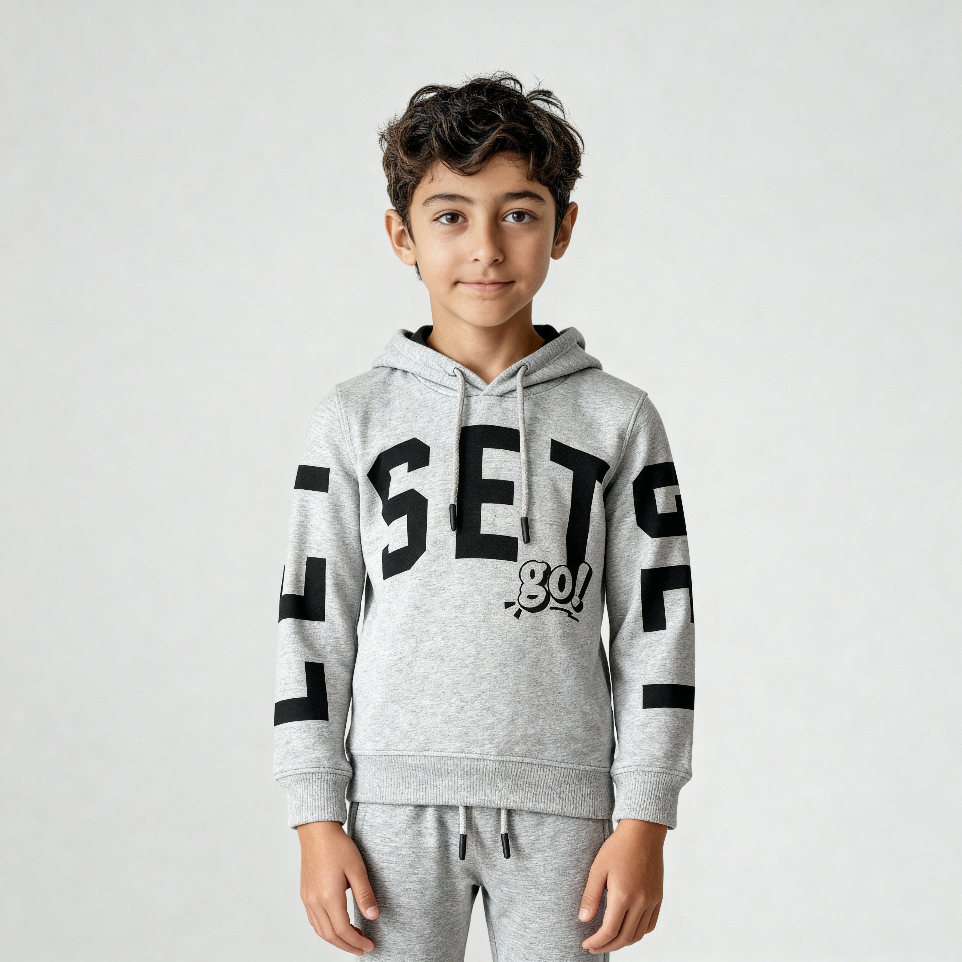 Boys Cotton Printed Pop Sweat Tee