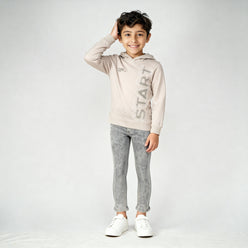 Boys Cotton Printed Pop Sweat Tee