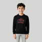 Boys Printed Crew Neck Slogan Sweat Tee