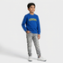 Boys Printed Slogan Sweat Tee