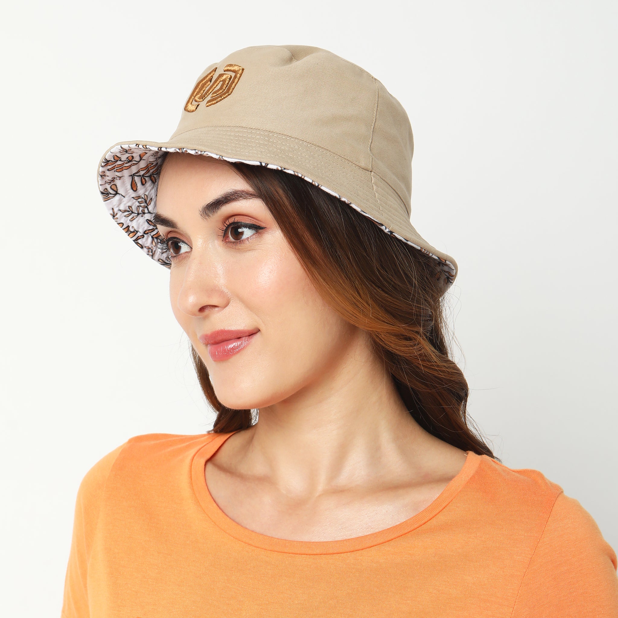 Women Cotton Solid Cap