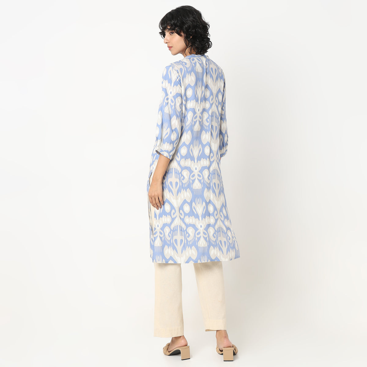 Straight Fit Printed Kurta