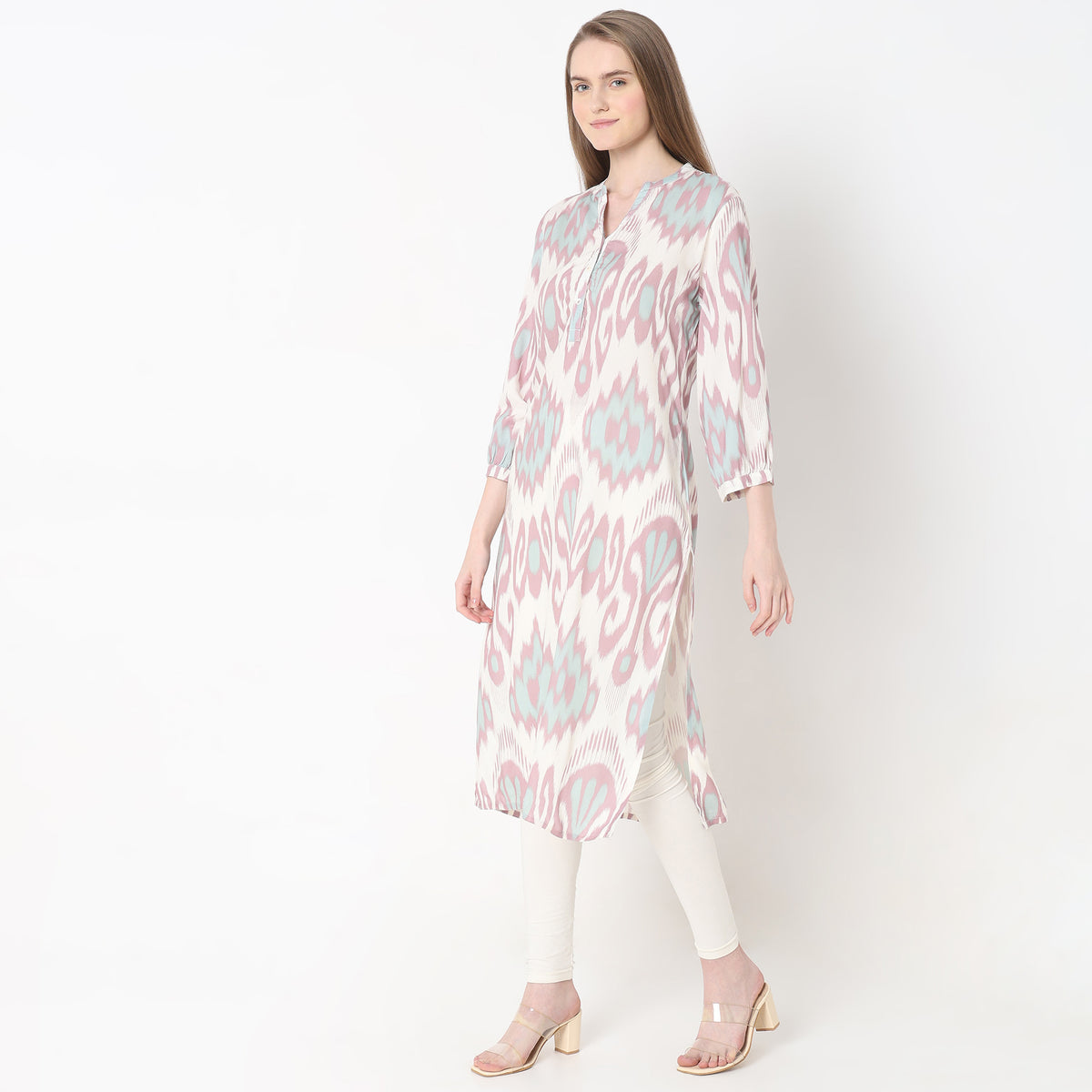 Straight Fit Printed Kurta