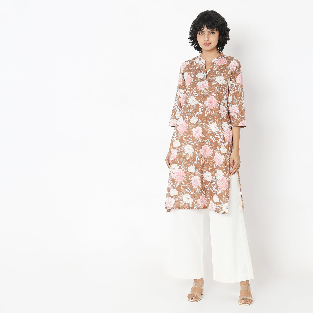 Straight Fit Printed Kurta
