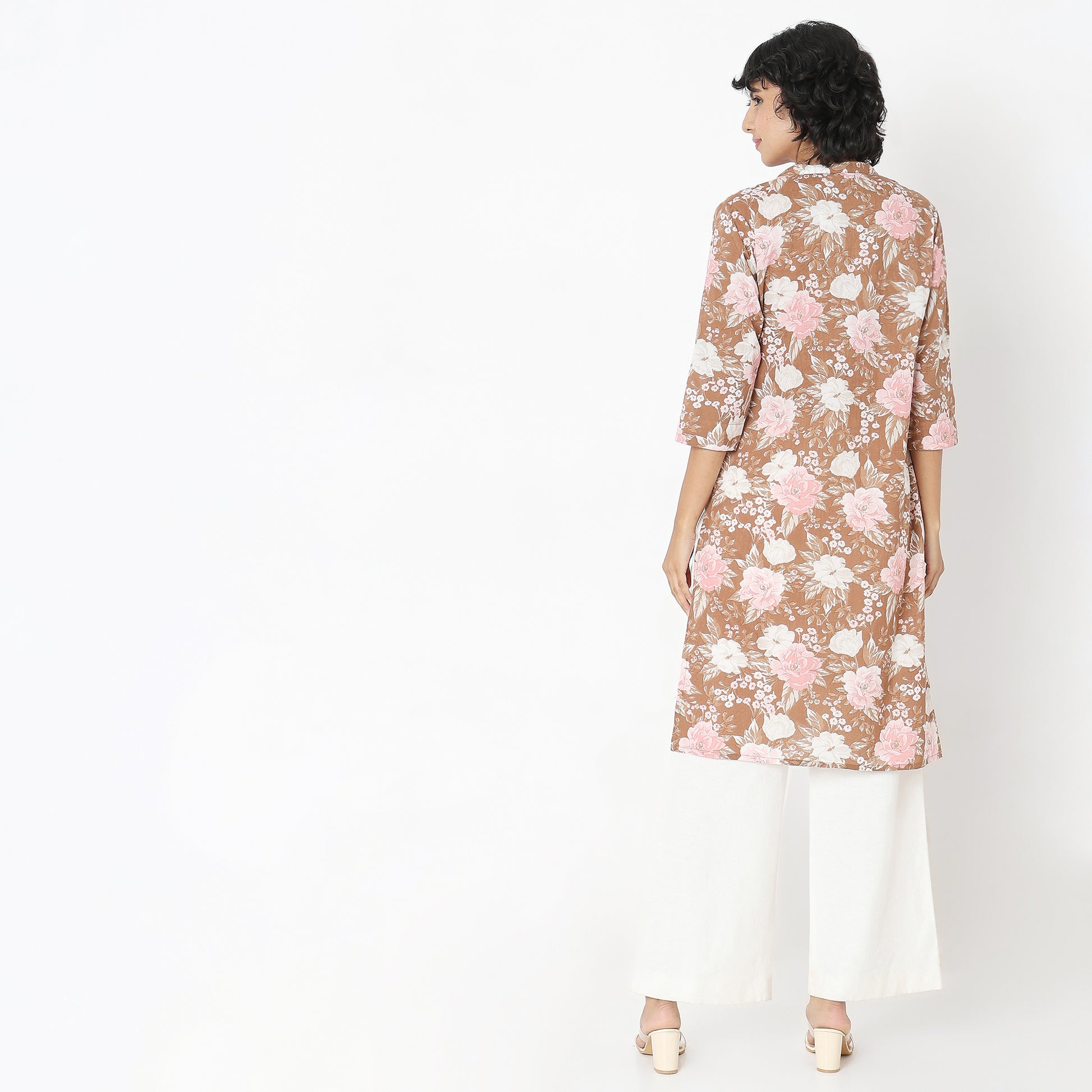 Straight Fit Printed Kurta