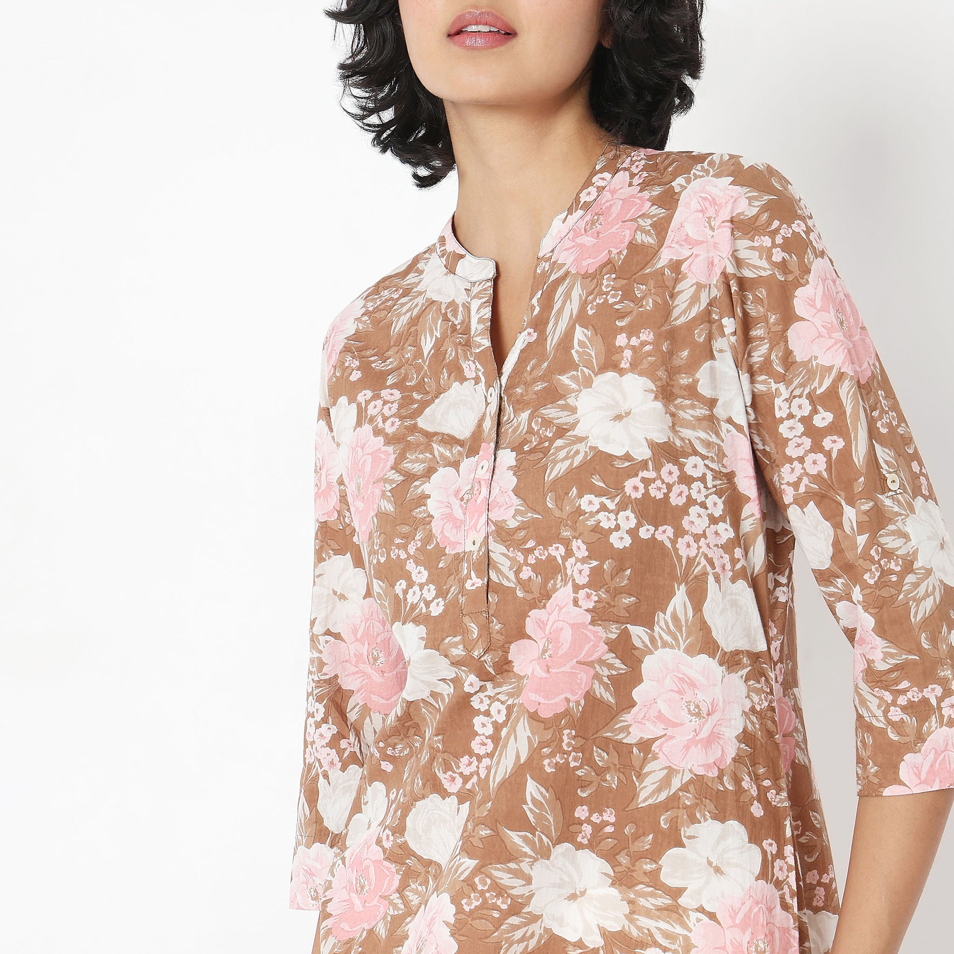 Straight Fit Printed Kurta