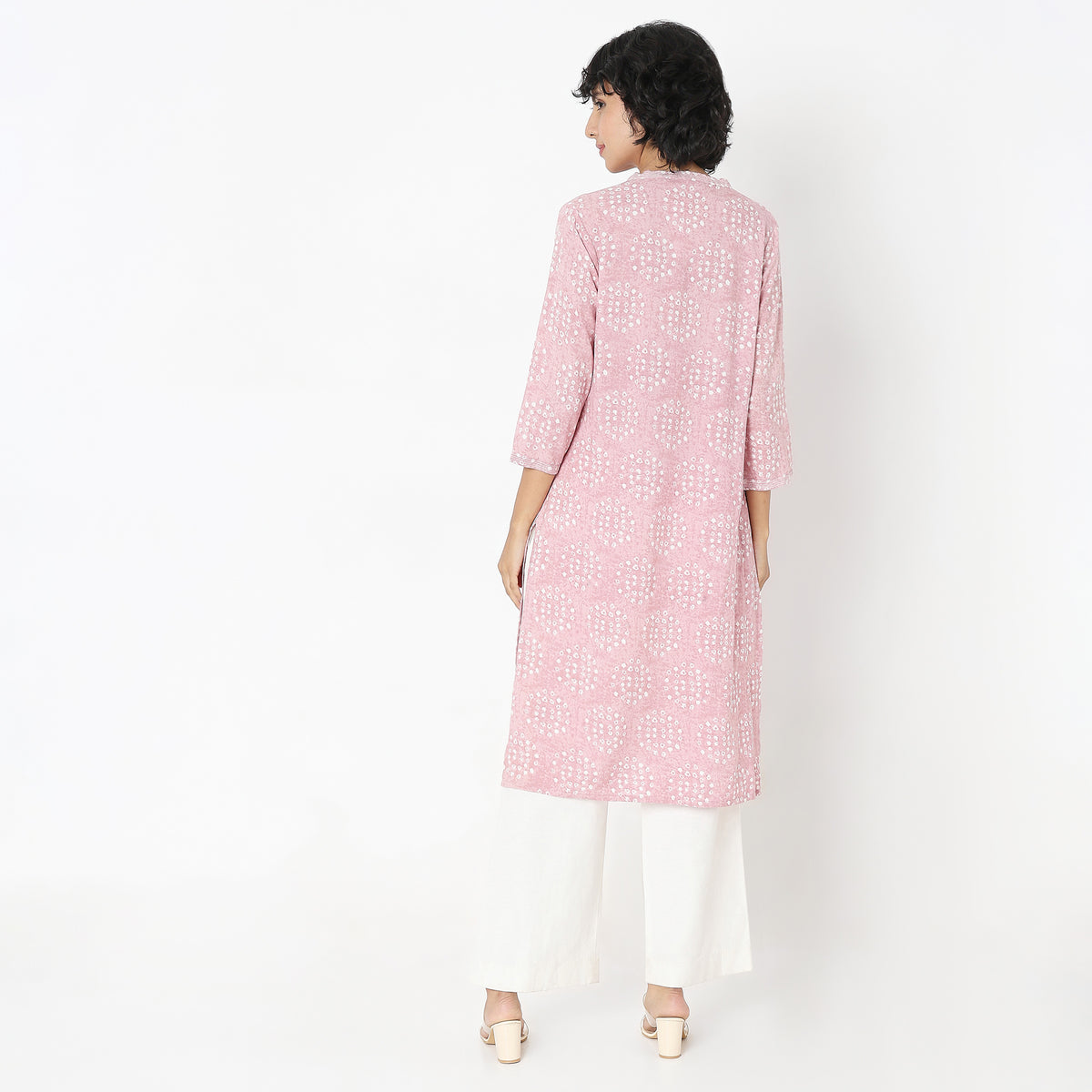 Straight Fit Printed Kurta