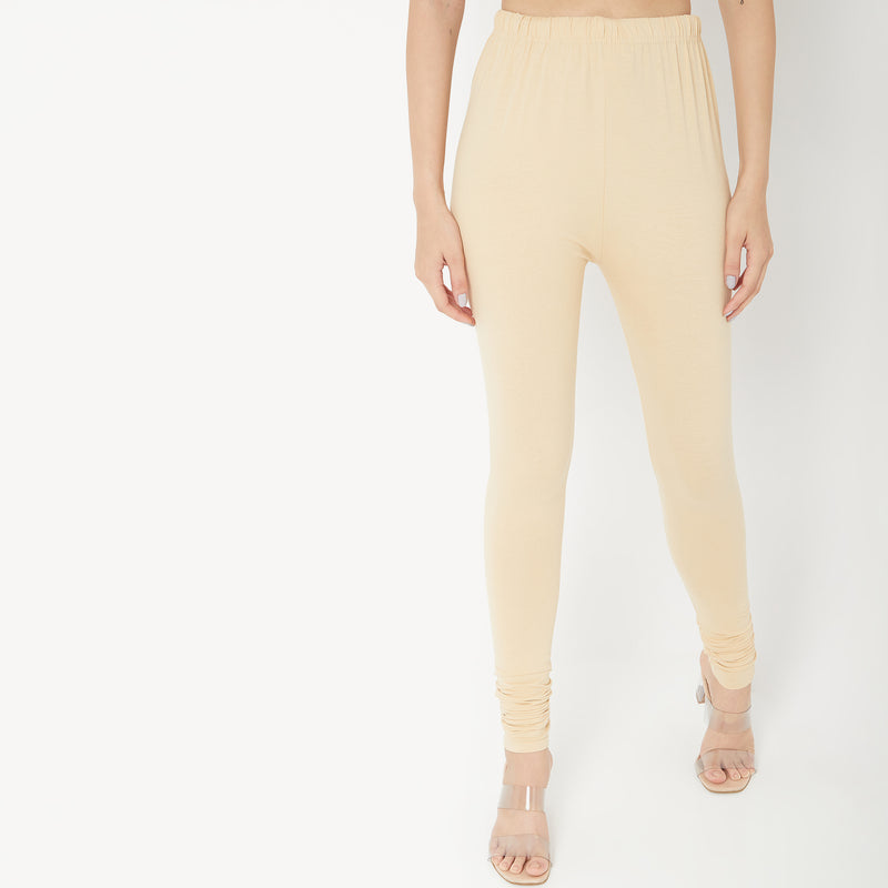 Skinny Fit Solid Leggings