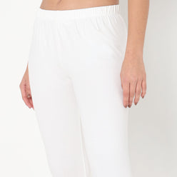 Buy Women Slim Fit Solid Ankle Length High Rise Leggings  - Style Union