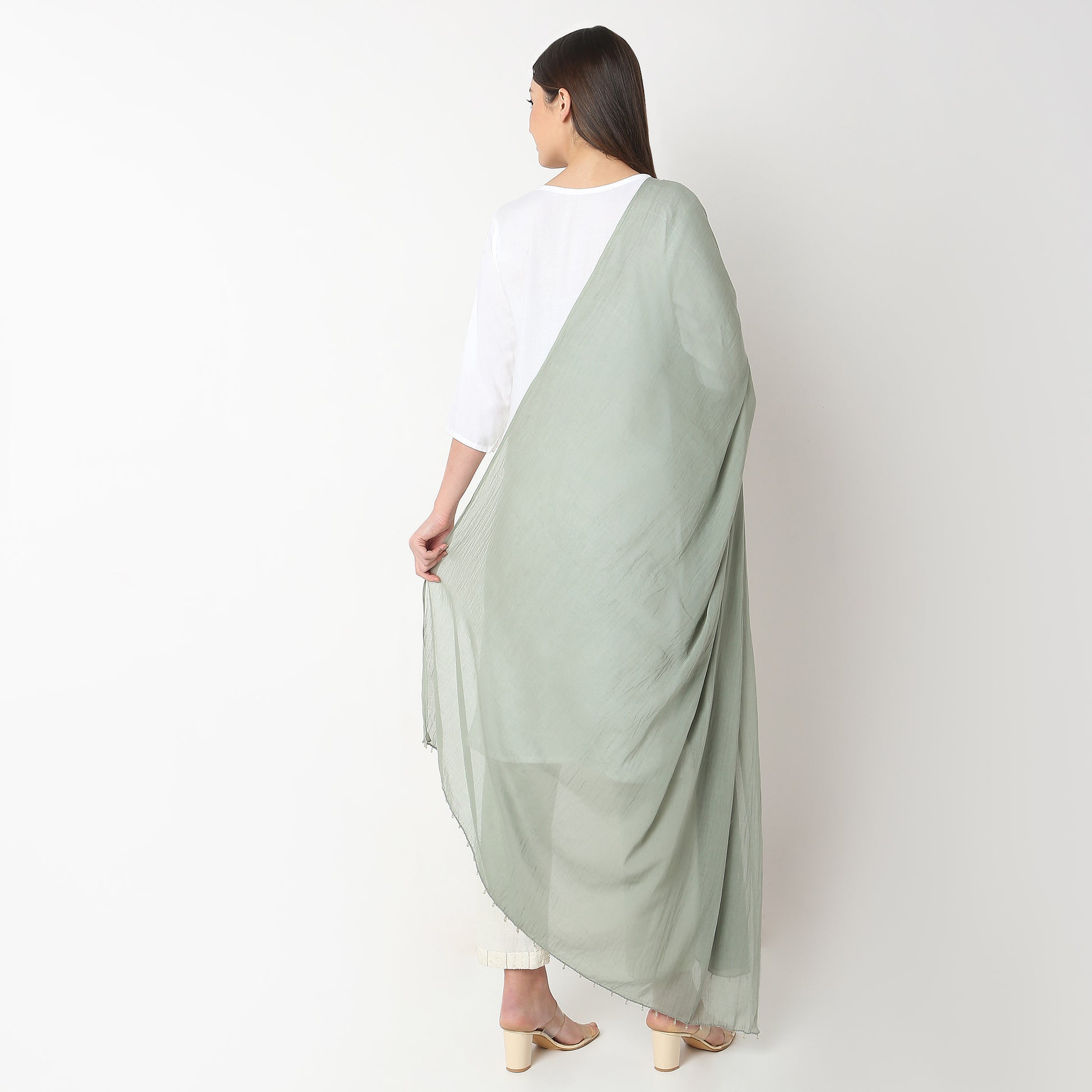 Cotton Solid Core Dupatta