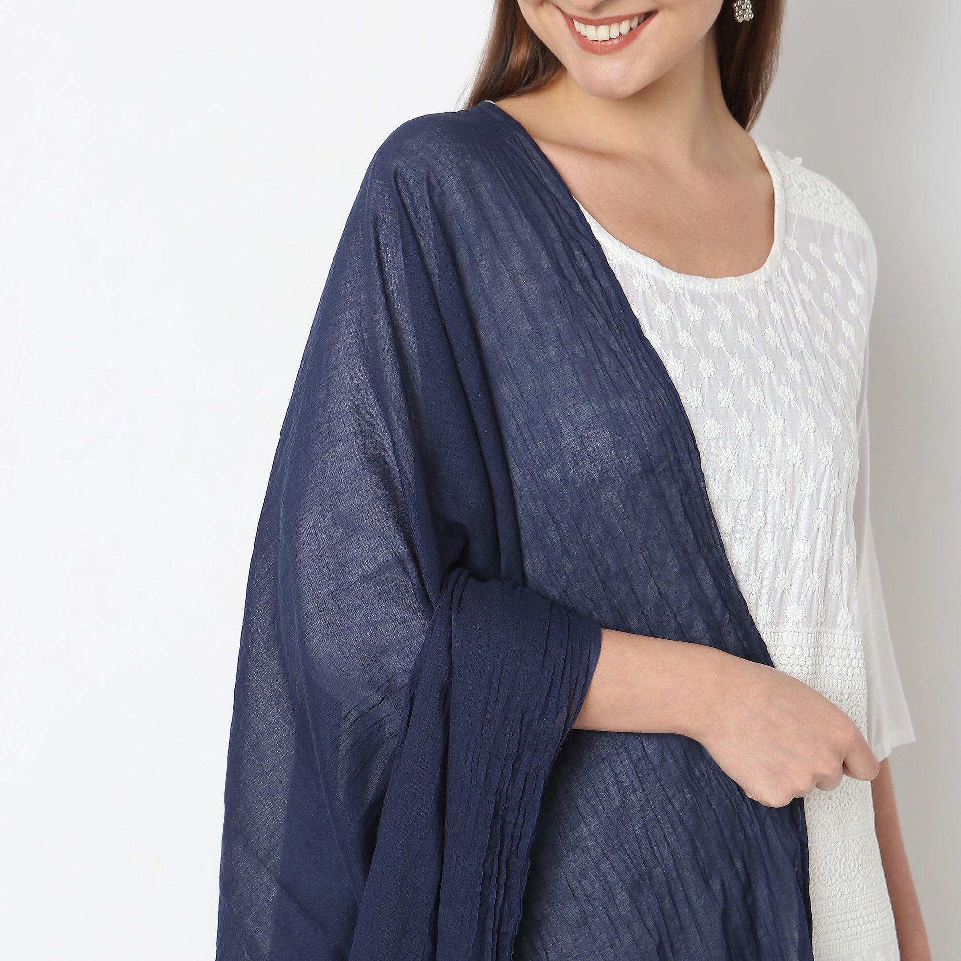 Cotton Solid Core Dupatta