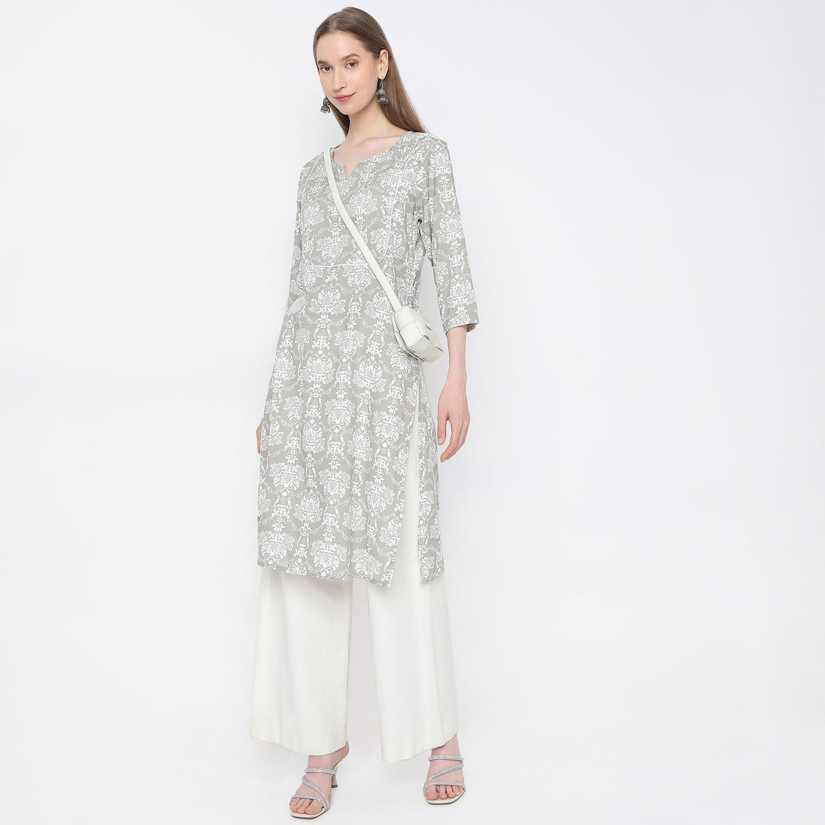 Regular Fit Printed Kurta