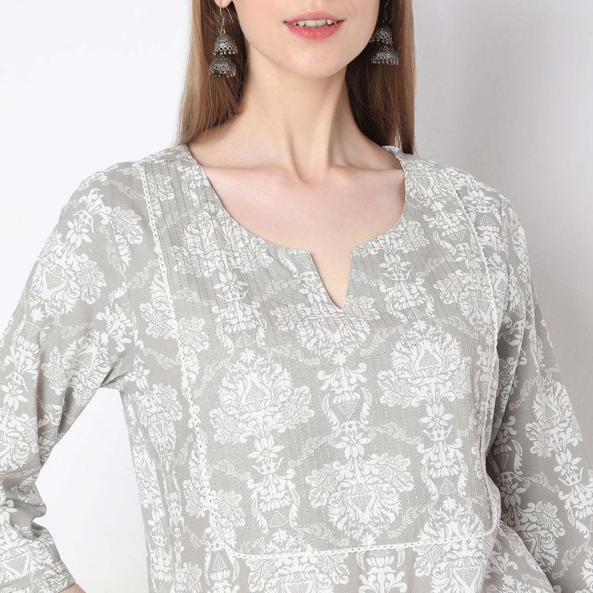 Regular Fit Printed Kurta