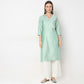 Regular Fit Solid Kurta