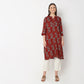 Straight Fit Printed Kurta