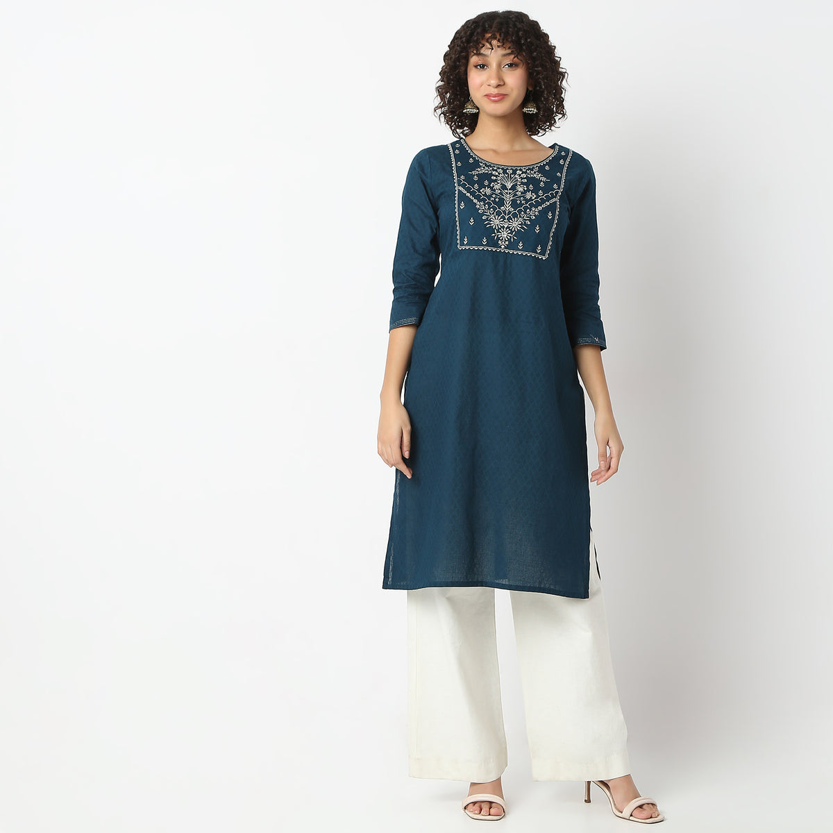 Embroidered Table Kurta Kurta