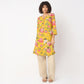 Straight Fit Floral Kurta