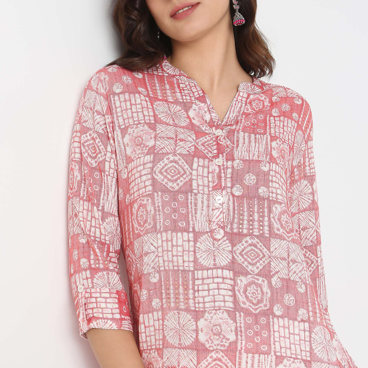 Straight Fit Printed Kurta