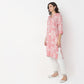 Straight Fit Printed Kurta