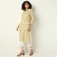 Straight Fit Printed Round Neck Kurta