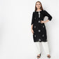 Straight Fit Embroidered Round Neck Kurta