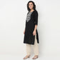 Order Now Women Embroidered Round Neck Straight Fit Ethnic Wear Kurta by Style Union