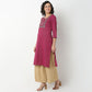 Embroidered Cotton Fabric Kurta