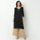 Embroidered Rayon Kurta, Knee Length