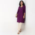 Embroidered Rayon Kurta, Knee Length