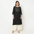 Printed Yoke With Lace Detail Kurta