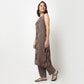 Boat Neck Sleeveless Kurta